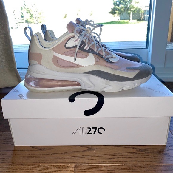 Nike Air Max React 270 Plum Chalk - Picture 2 of 2
